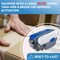 Idl Packaging Reinforced Water-Activated Tape Dispenser, 16 in Max. Tape Width. Metal, Grey GTM-825A - alternate 3